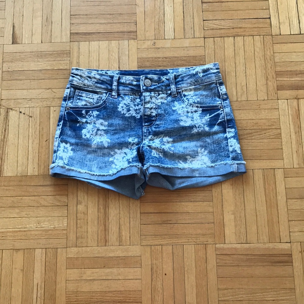 These are jean shorts
